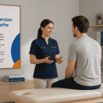 reconversion osteopathe accueil patient cabinet