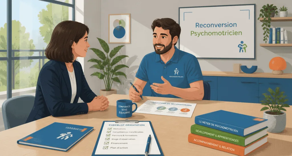 reconversion psychomotricien session orientation