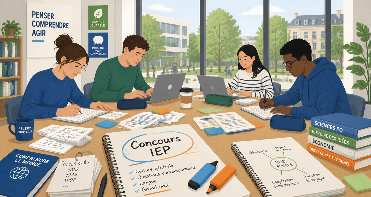 etudiants iep concours travail groupe
