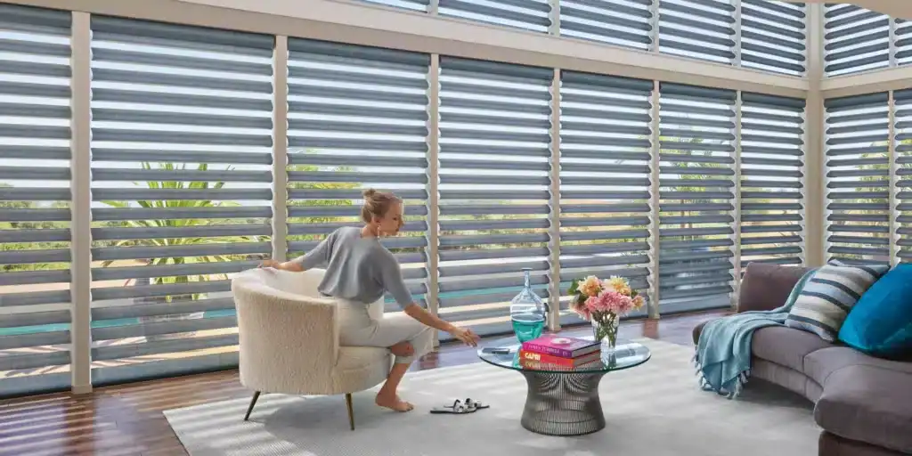 Luxurious blinds with modern design, perfect for window treatment and privacy solutions at Advance Blinds & Drapery.