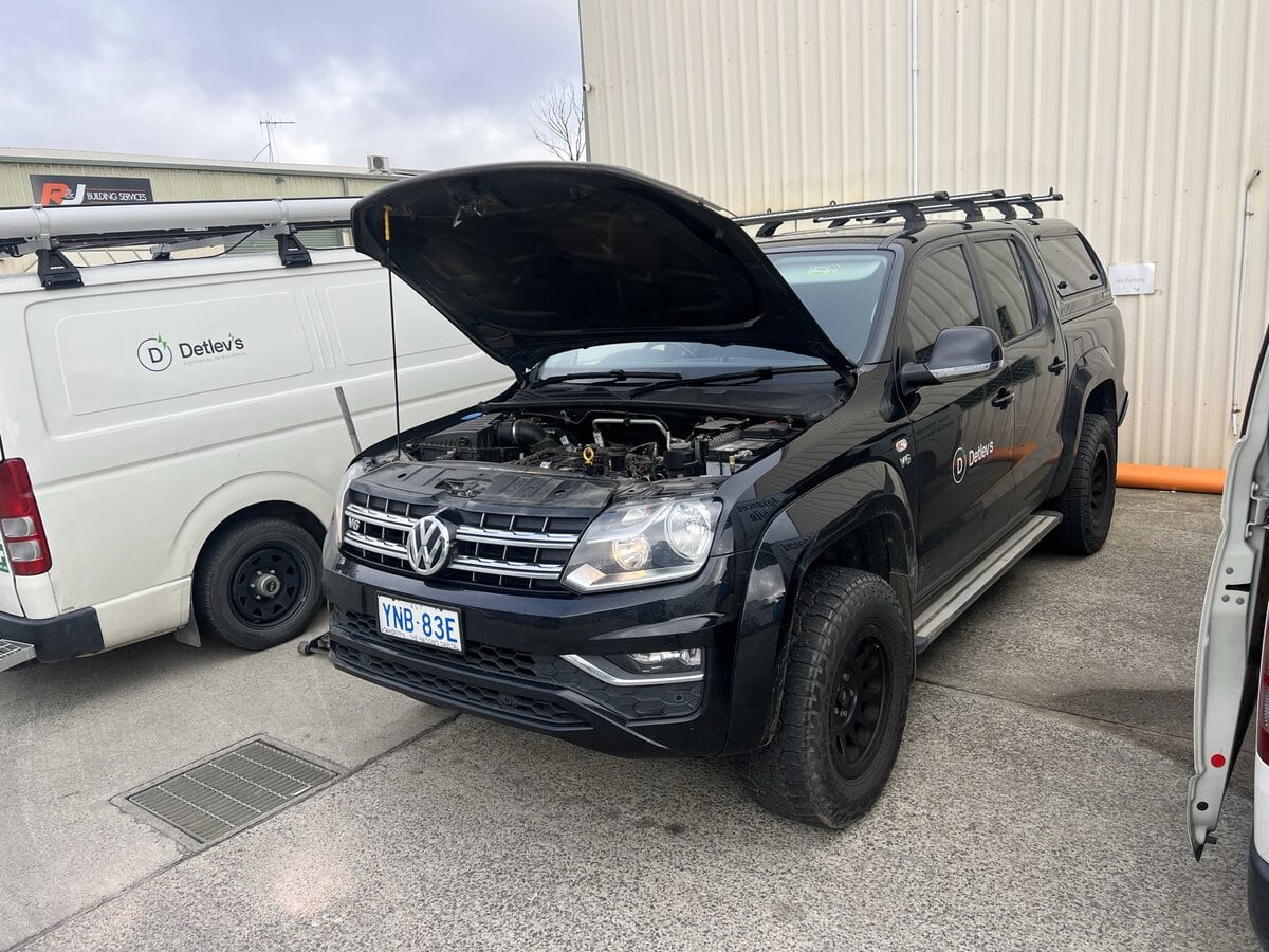 Volkswagen Amarok fleet service for sparky fleet in Canberra