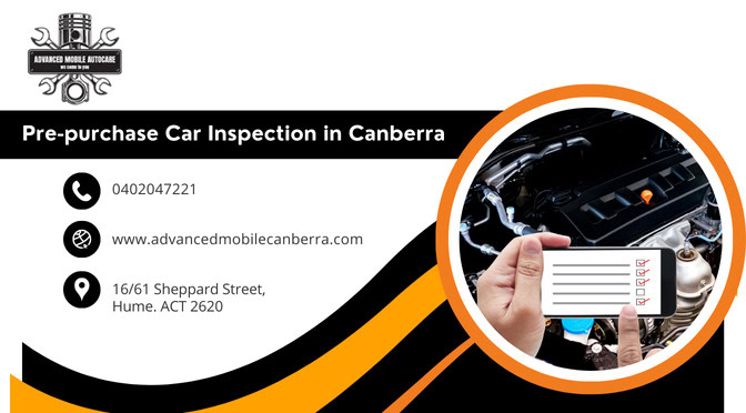 Pre-purchase Car Inspection Canberra
