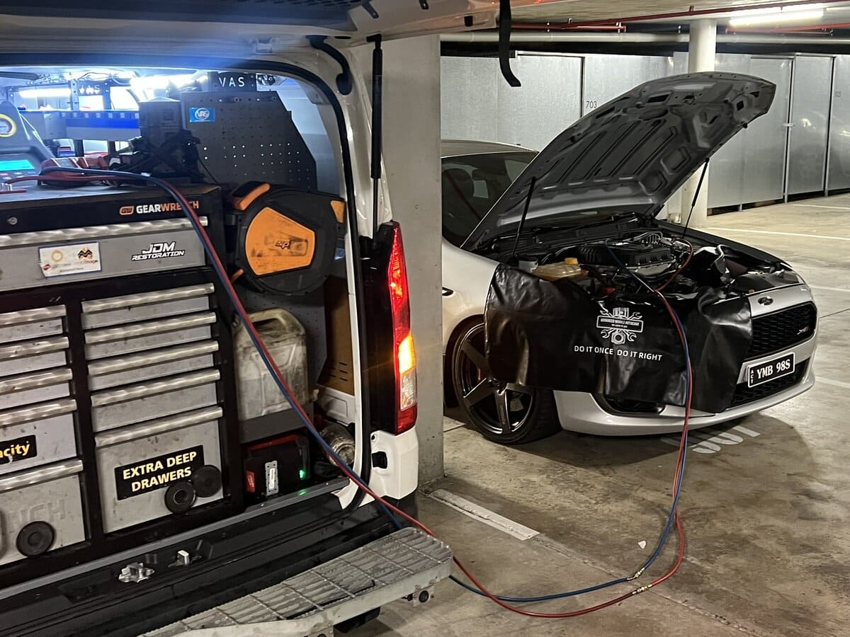 Mobile mechanic service completed by Advanced Mobile Autocare in Canberra