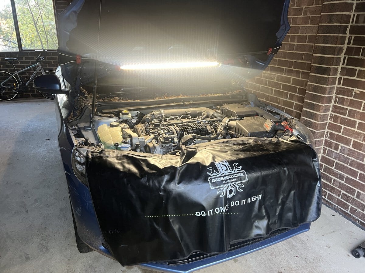 Volvo D40 timing belt replacement in Belconnen