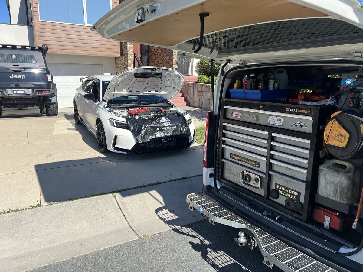 First 15000kms Type R service in Coombs