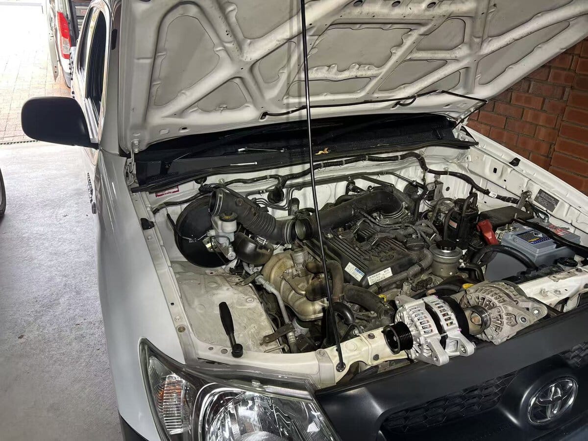 2014 Toyota Hilux Workmate alternator replacement in Queanbeyan NSW