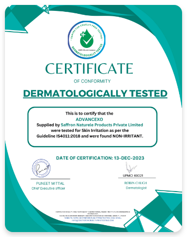 Dermarologically Tested