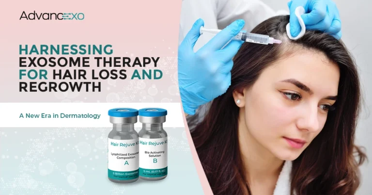 Read more about the article Harnessing Exosome Therapy for Hair Loss and Regrowth: A New Era in Dermatology