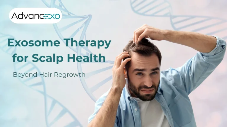 Read more about the article Exosome Therapy for Scalp Health: Beyond Hair Regrowth