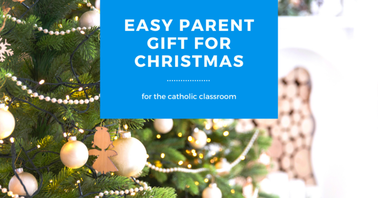 Easy Parent Gift from Student