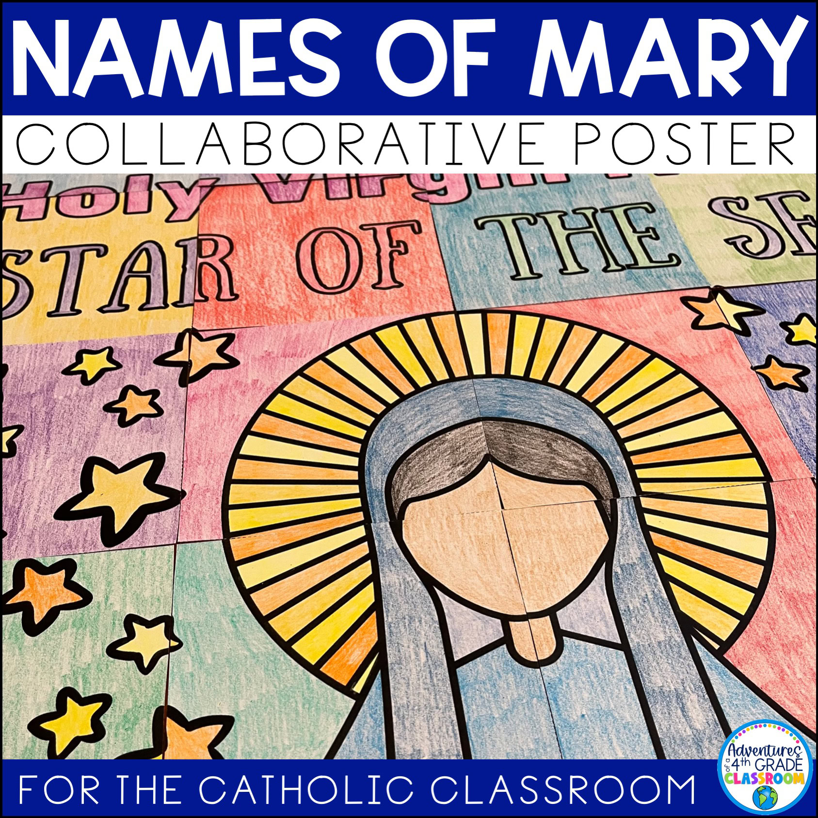Names of Mary Collaborative Poster