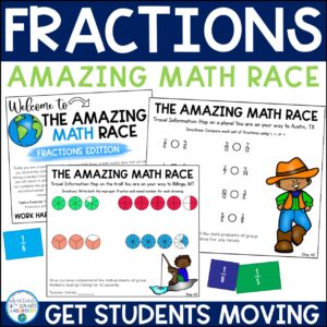 Fractions Review Activity | 4th Grade