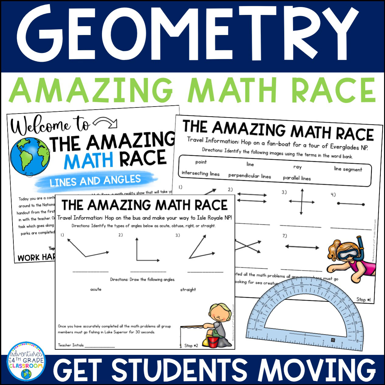 Lines and Angles Review | Measuring and Creating Angles