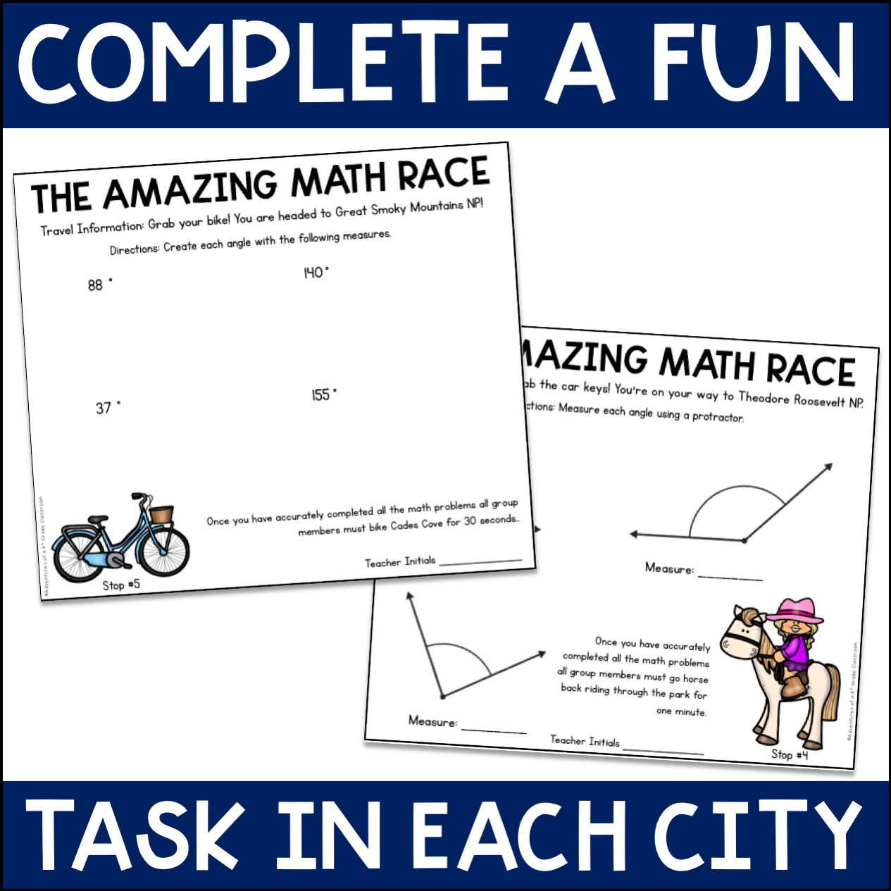 Lines and Angles Review | Measuring and Creating Angles - Image 3