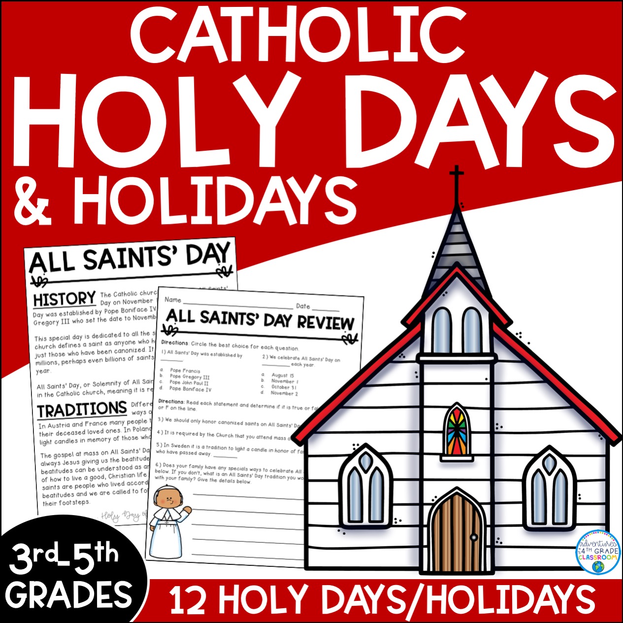 Catholic Holy Days for Upper Elementary | Assumption of Mary