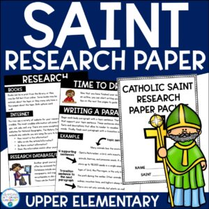 Catholic Saint Research Paper