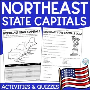 Northeast Region State Capitals