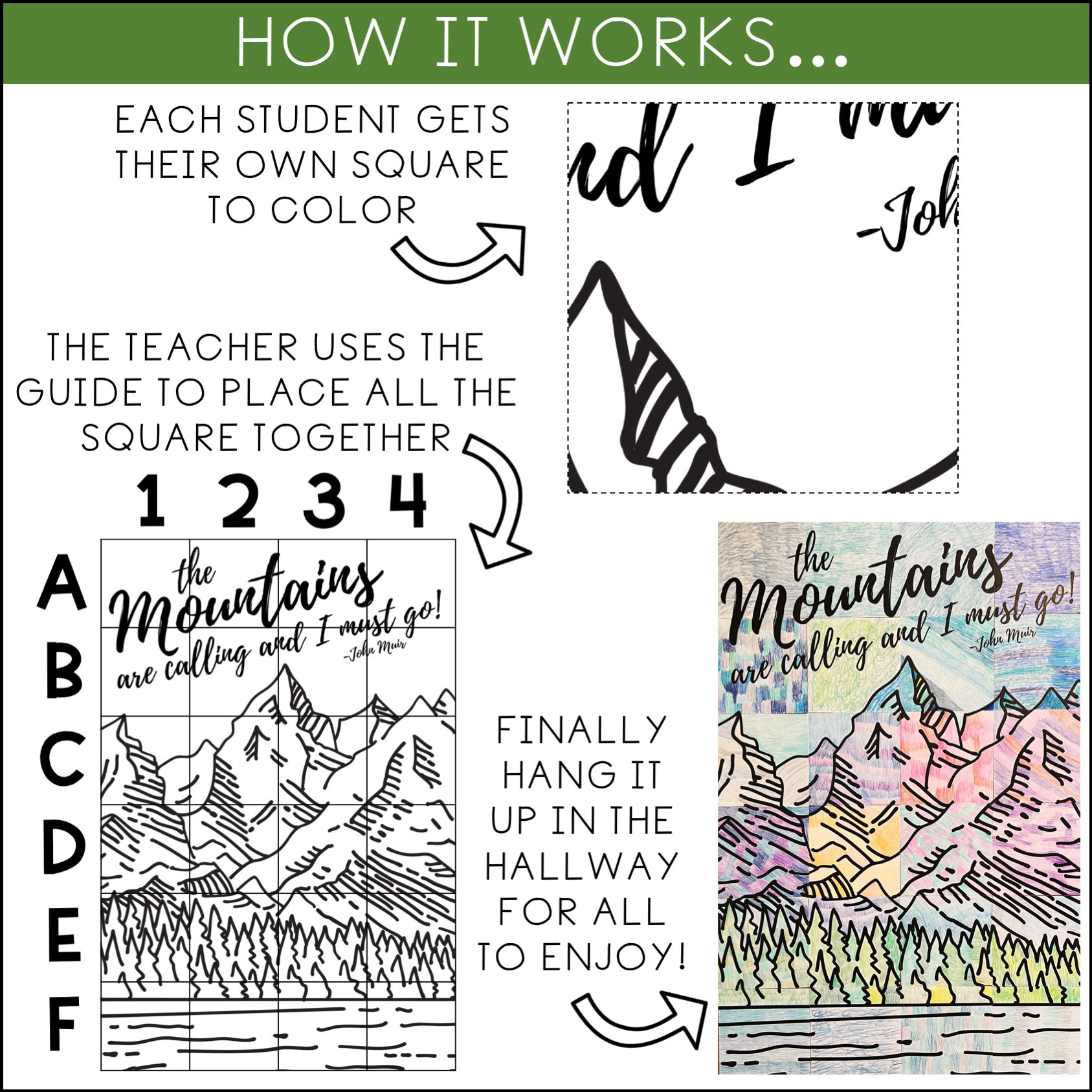 National Park Collaborative Poster | John Muir - Image 3