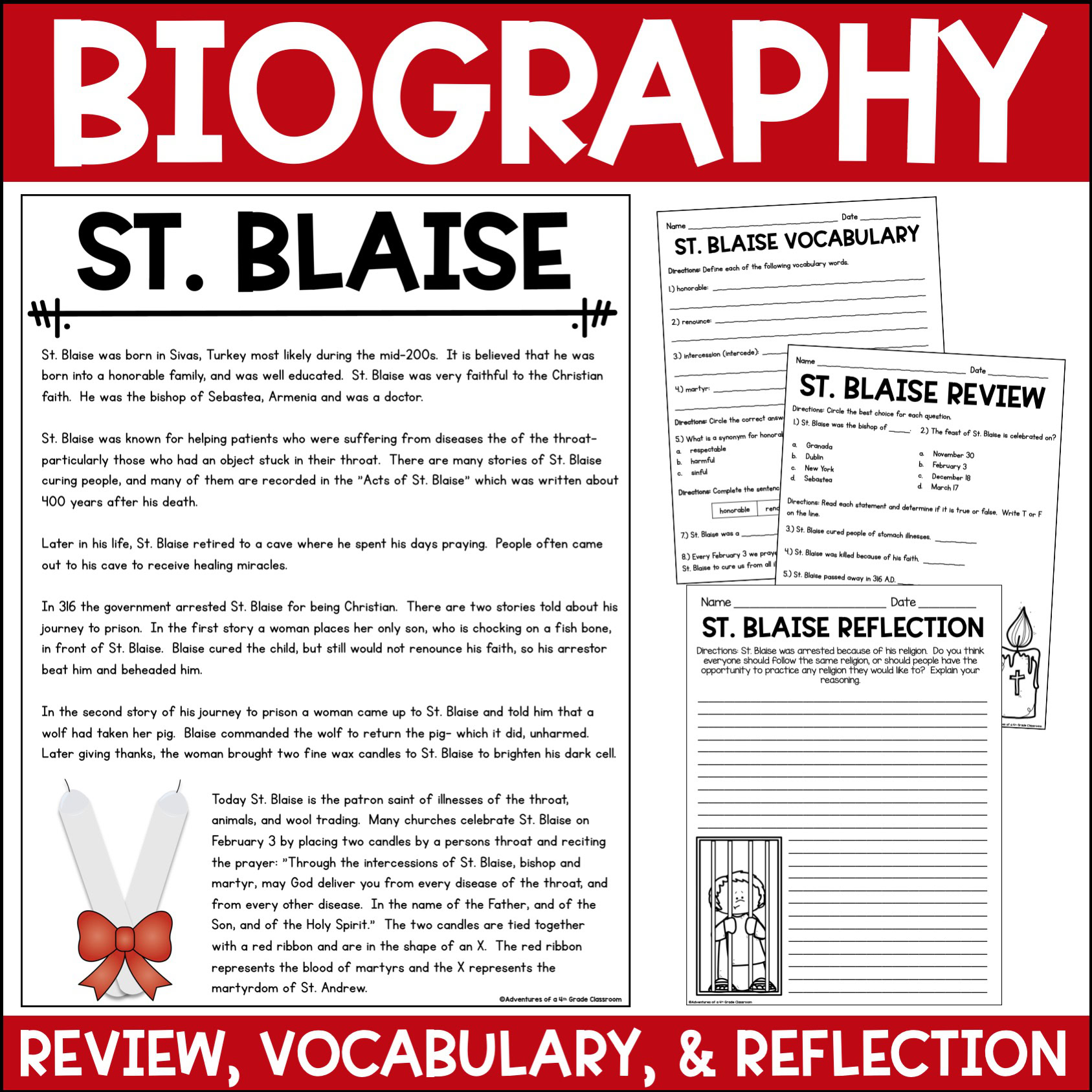 St. Blaise Biography & Activities - Image 2