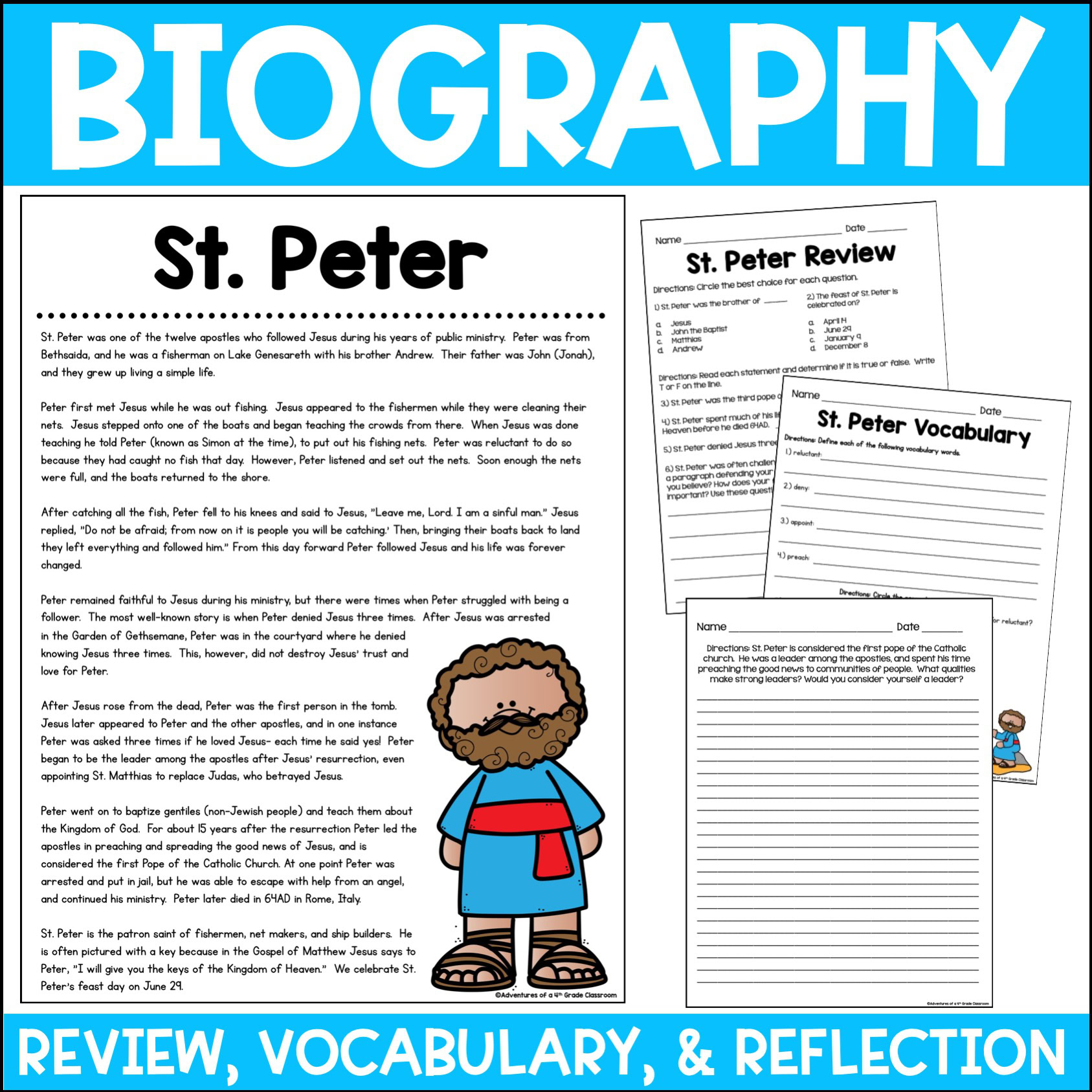 St. Peter Biography & Activities - Image 2