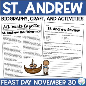 St. Andrew Biography & Activities
