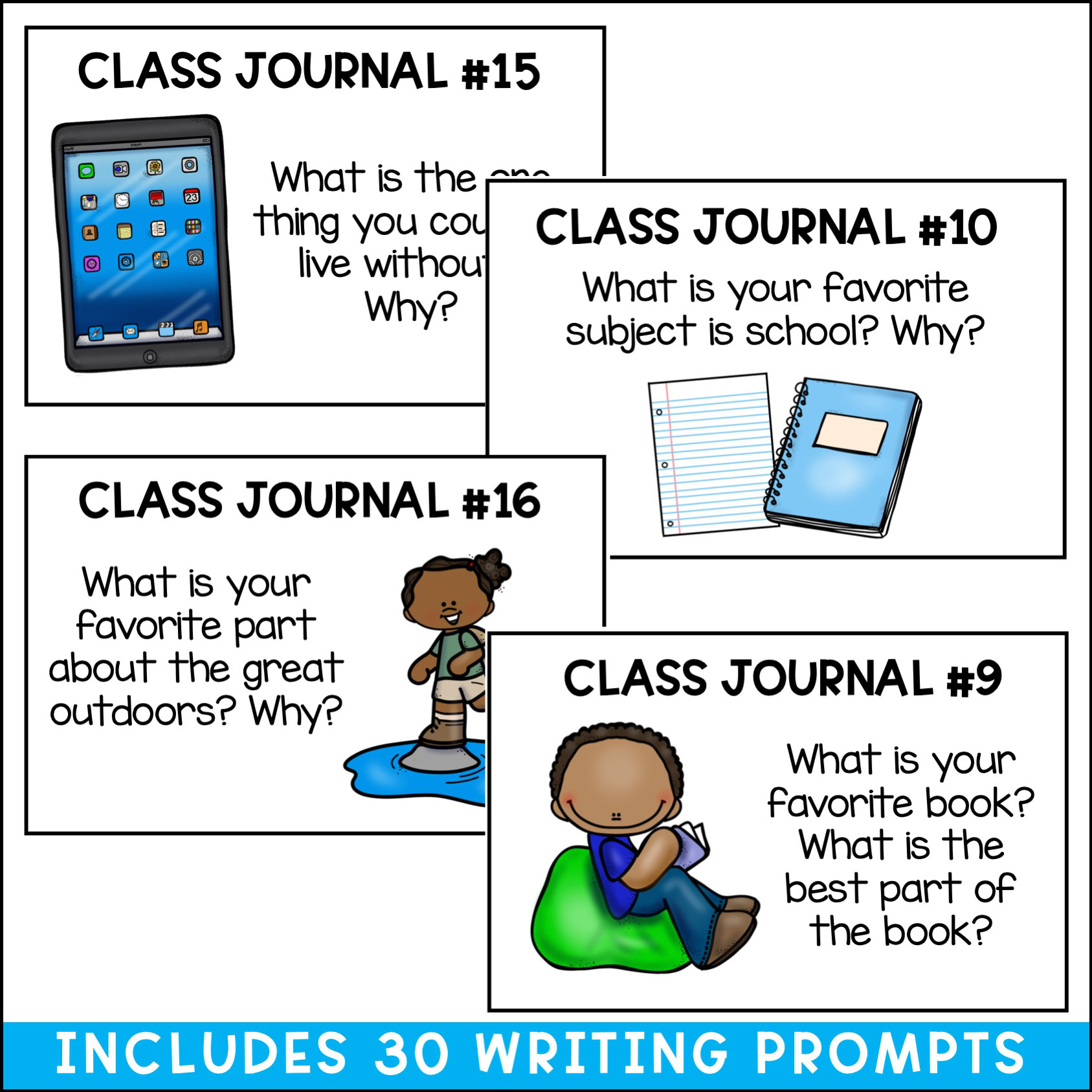 Whole Class Writing Journal Covers - Image 3