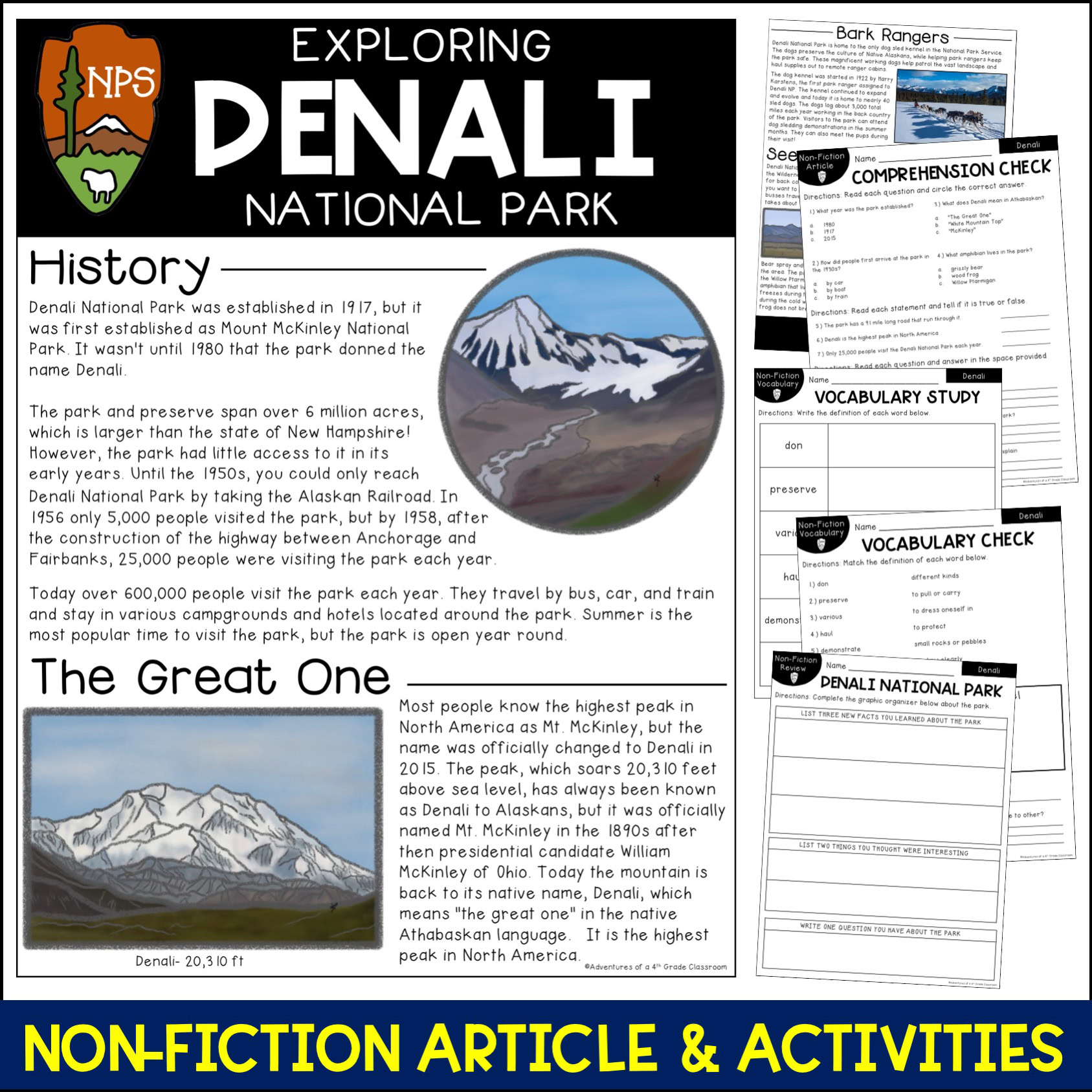 Denali National Park | Reading Comprehension - Image 2