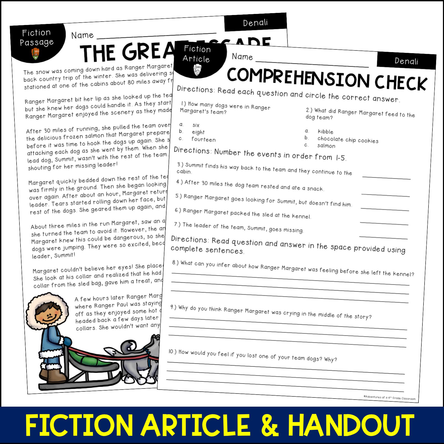 Denali National Park | Reading Comprehension - Image 3
