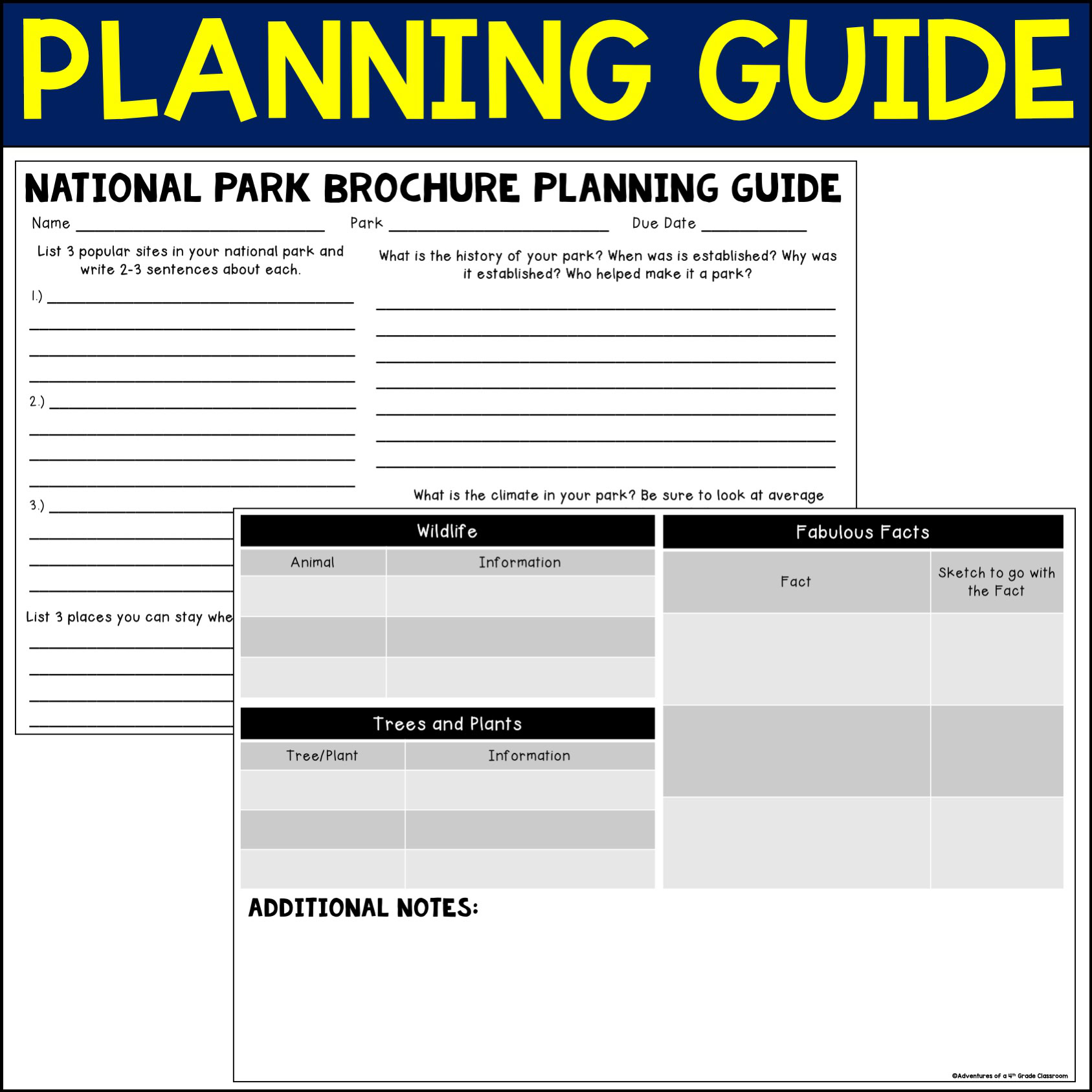 National Park Research Project | Brochures - Image 2