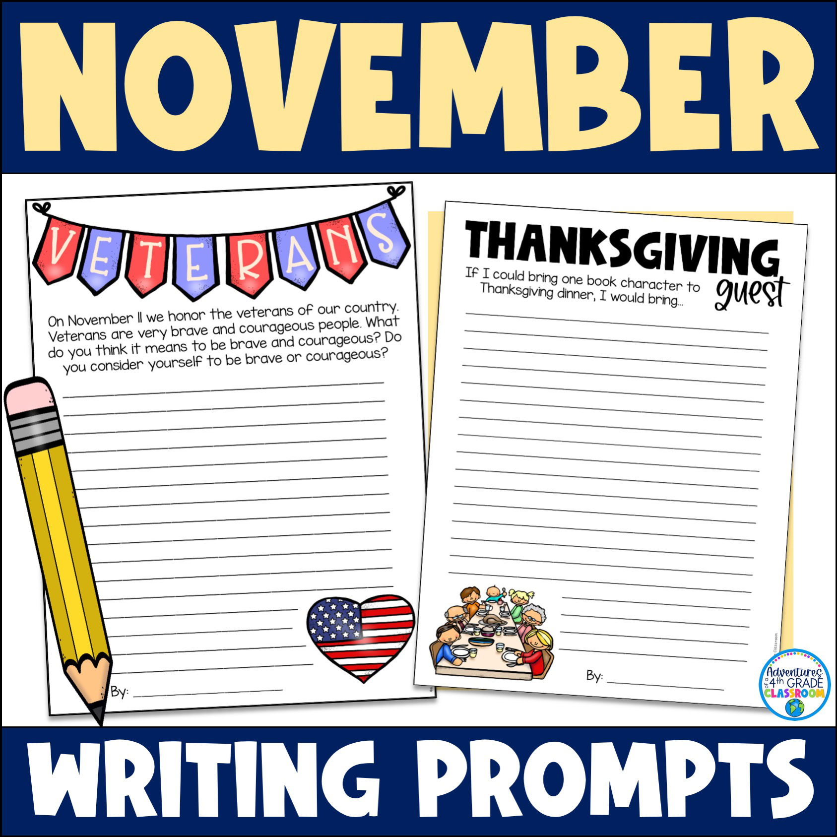 November Writing Prompts