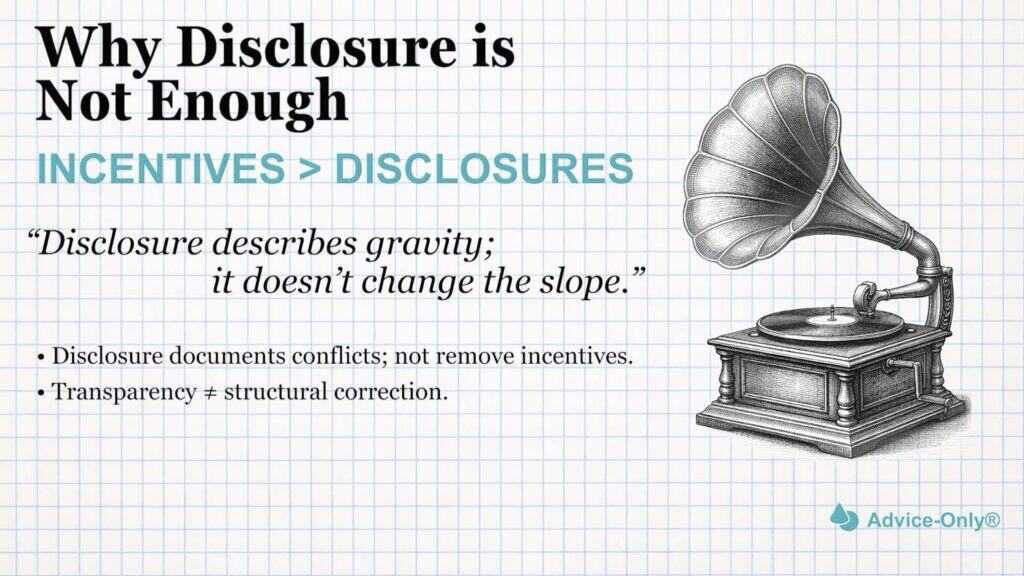 Why disclosure is not enough