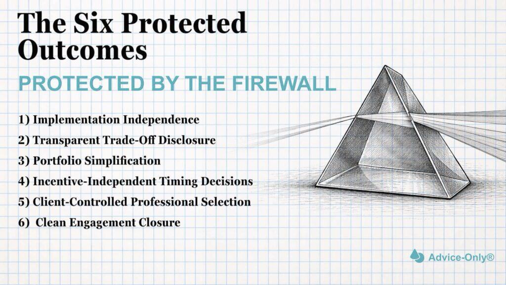 The Six Protected Outcomes