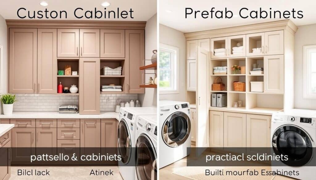 Custom vs. Prefabricated Laundry Room Cabinets: Pros and Cons