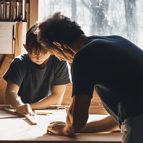 Thwmas. picture a small moment of mentorship an experienced m 03ac58e1 343a 4ed9 9d87 0247c8fc26e7 1