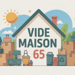 Organisation vide maison dans le 65 illustration