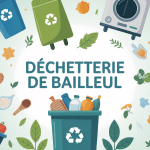 Déchetterie Bailleul illustration gestion tri déchets