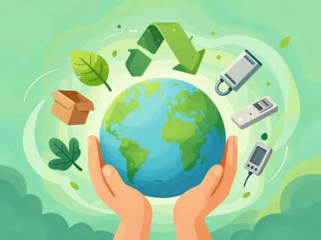 Tri recyclage écologique déchetterie leognan