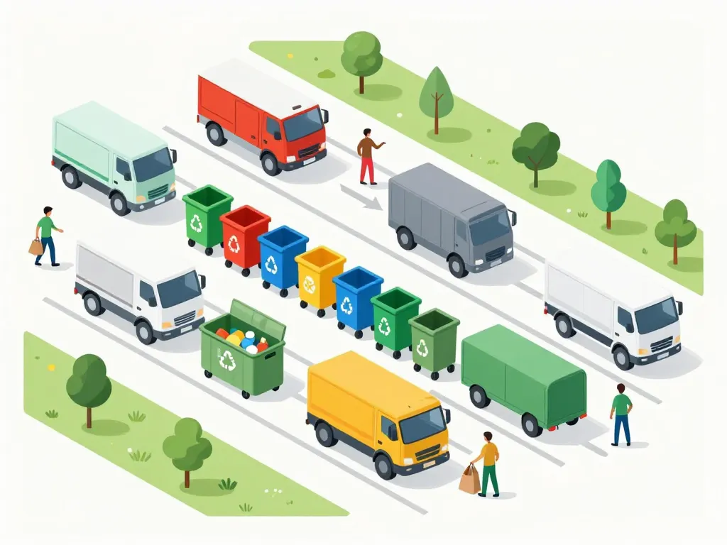 Accès déchetterie Sorigny vue aérienne