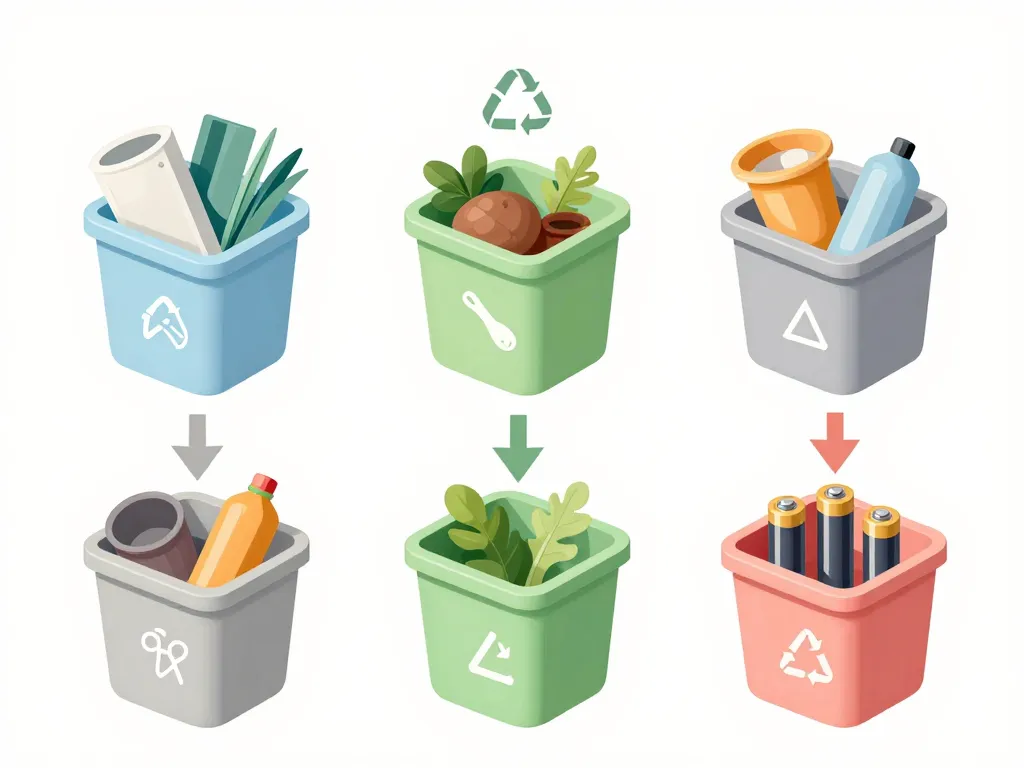 Tri déchets acceptés déchetterie Sorigny