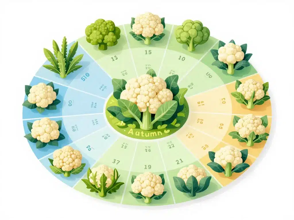Calendrier pour quand planter les choux fleurs saison