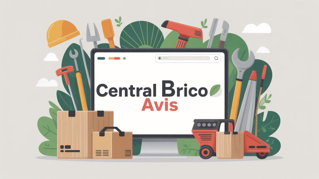 Central Brico avis illustration d'achat en ligne outils et jardinage
