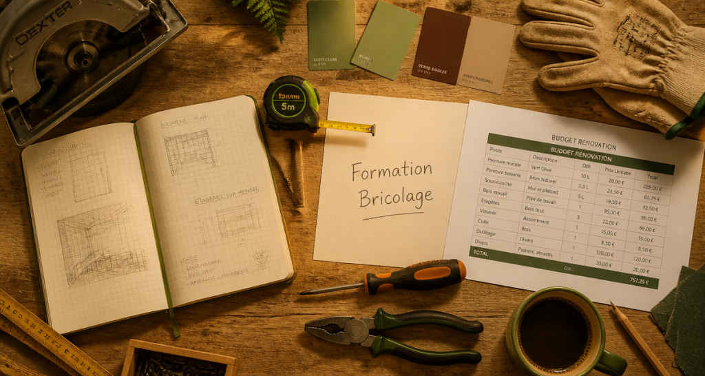 bricolageettravaux formation prix outils plan