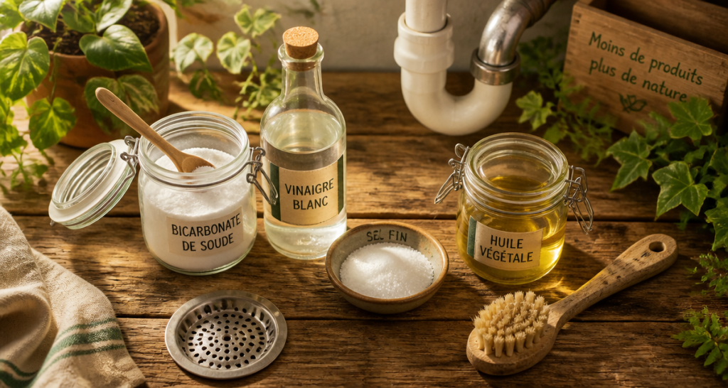 désodorisant canalisation produits naturels