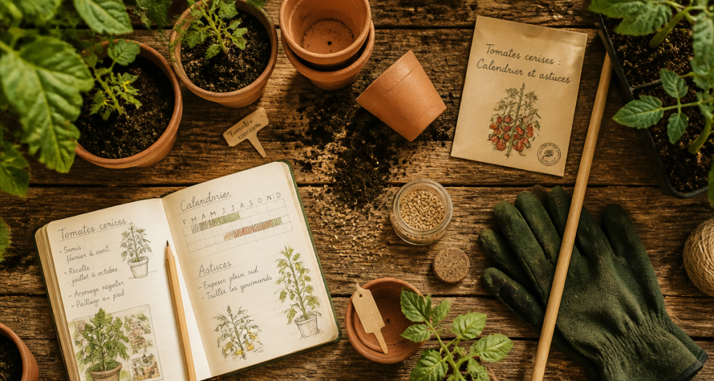 quand planter tomates cerises table jardinage