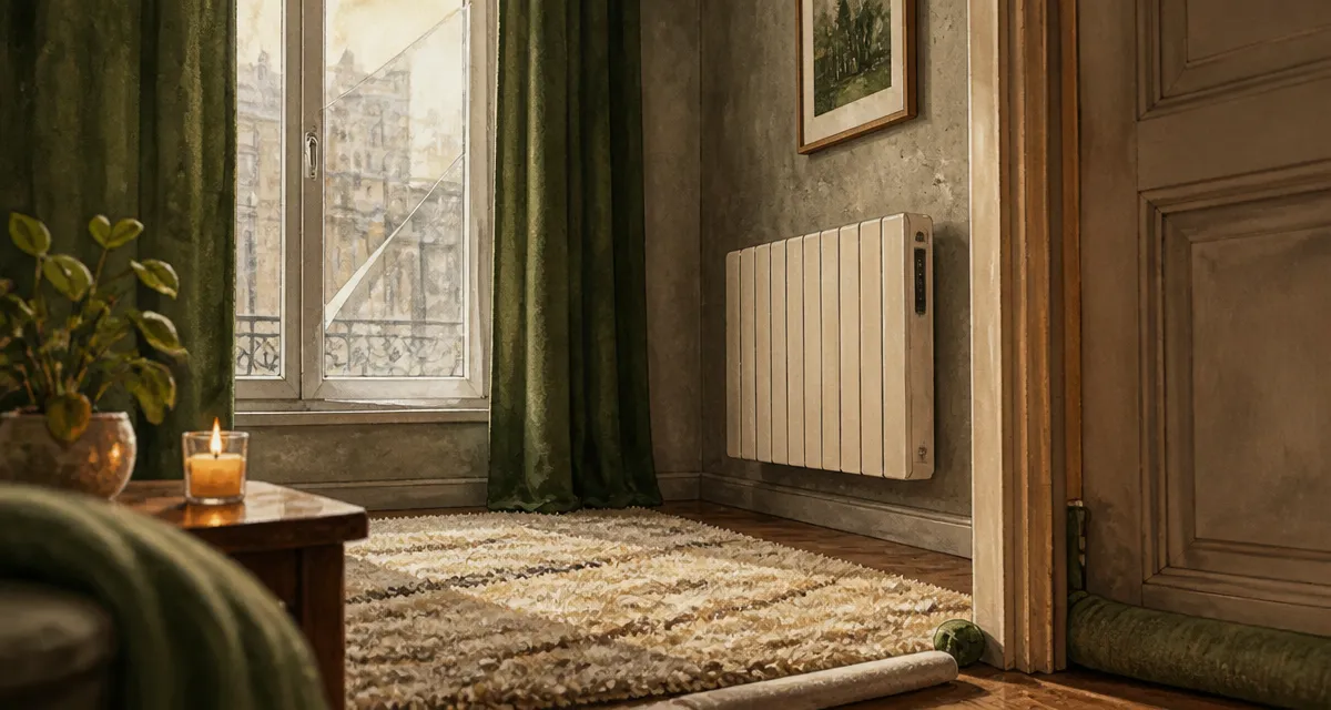 Comment chauffer un appartement mal isolé : radiateur, joints et isolation froid du mur