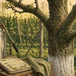 Quand traiter les arbres fruitiers : pulvérisation sur pommier en bourgeons verts