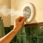 vmc dans salle de bain bouche extraction