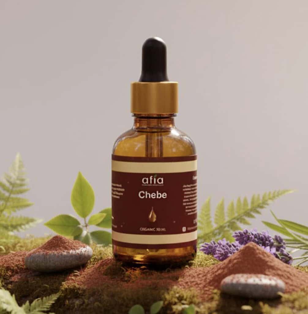 Chébe Olja från Afia Organic i 50ml flaska