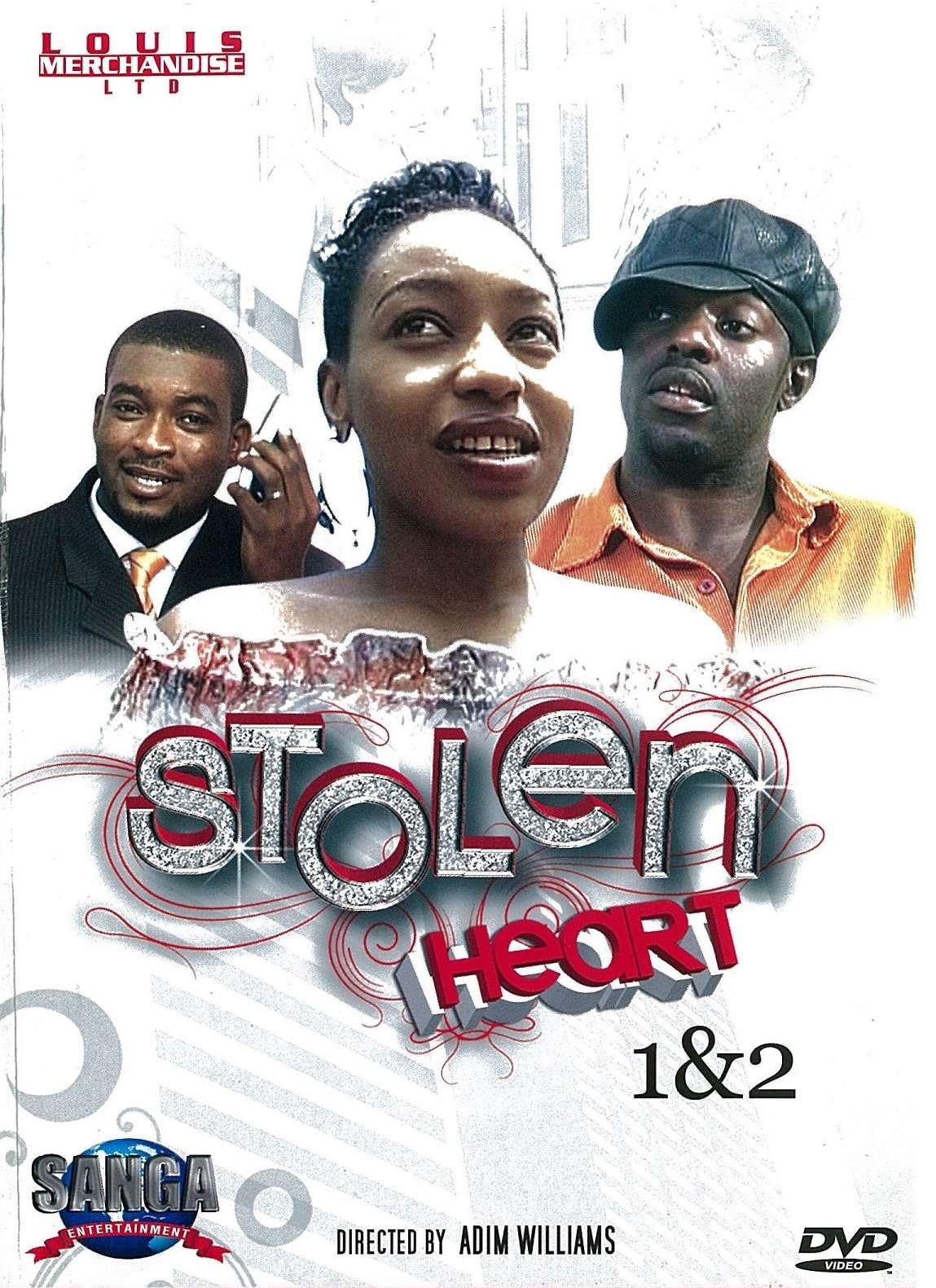 Charming African actors starring in "Stolen Heart" movie review poster.