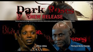 African movie review scene featuring actors in a dramatic moment, highlighting African cinema and storytelling.